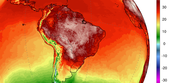 Calor no Brasil