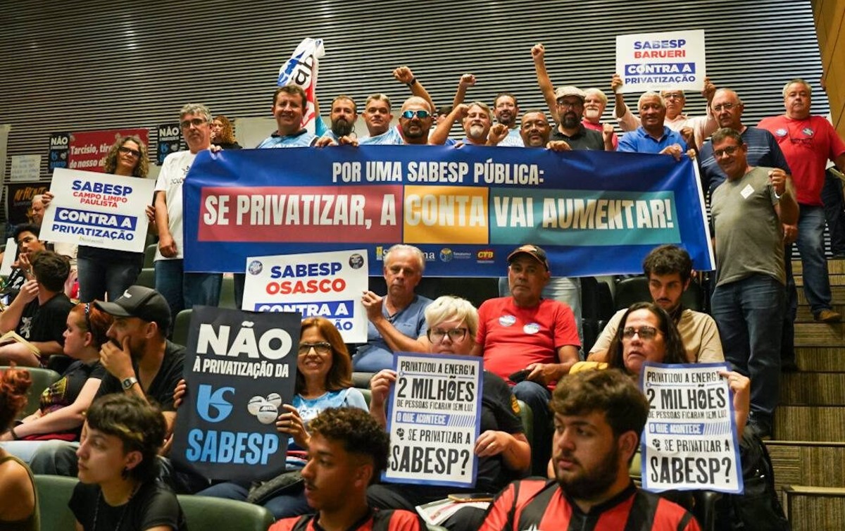 privatizacao sabesp - Foto: Rádio Brasil Atual