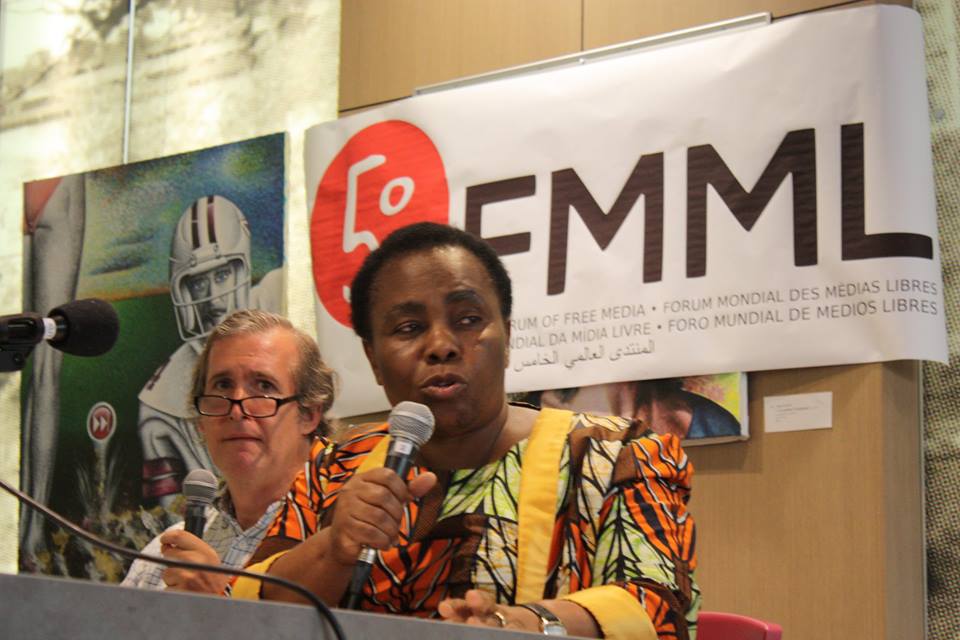 Julienne, República Democrática do Congo, durante abertura do V FMML