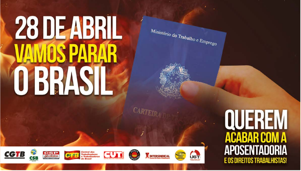 Convocatória das Centrais Sindicais