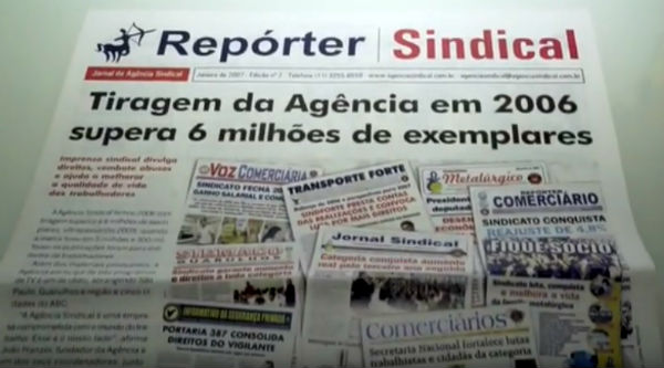 Boletim eletrônico é diário e distribuído para mais de 40 mil endereços por e-mail. Foto: Reprodução Agência Sindical