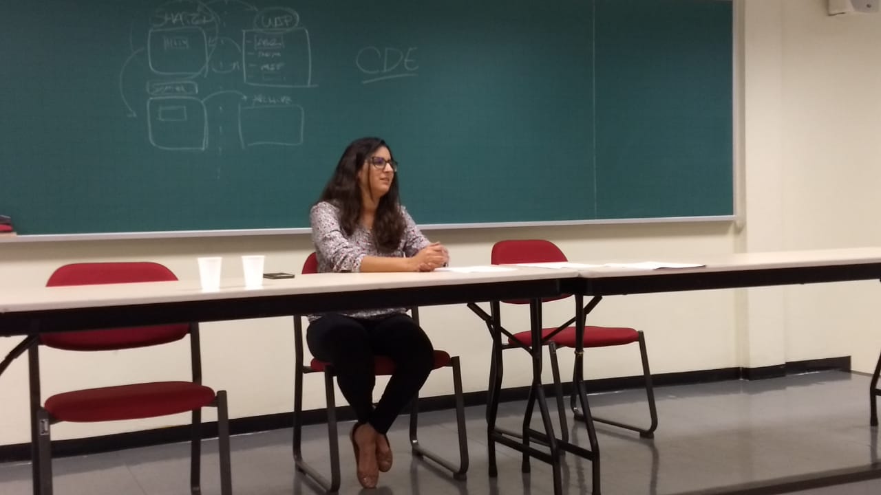 Palestra de Fernanda Almeida Machado