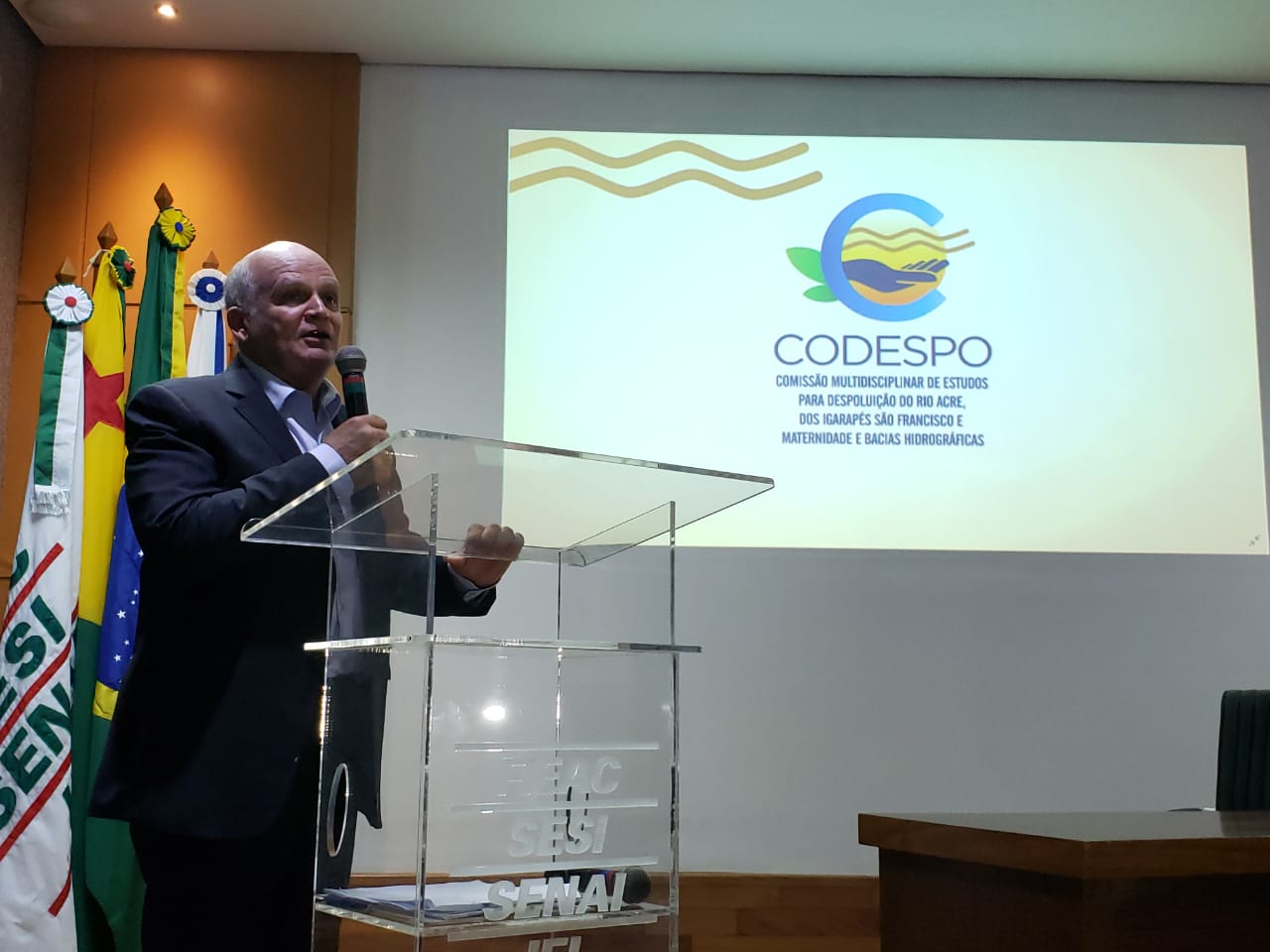 Murilo Pinheiro, no lançamento da Codesco
