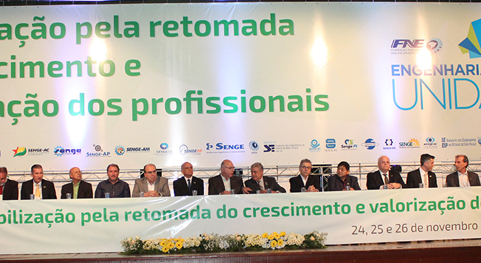 Encontro realizado em novembro de 2016, em Barra Bonita, consolida mobilização da Engenharia Unida. Foto: Beatriz Arruda