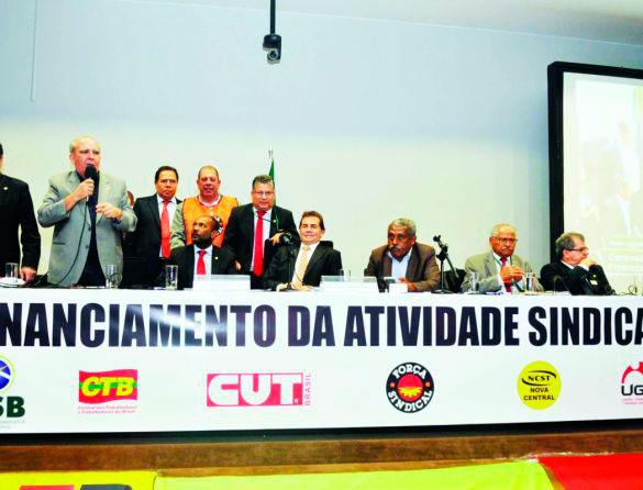 Comissão que discute o financiamento da atividade sindical na Camara dos Deputados foi criada em outubro