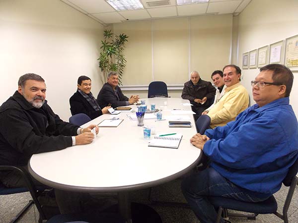 Integrantes do Conselho Assessor de energia se reúnem com representantes de Gás e Petróleo do estado. Foto: Jéssica Silva