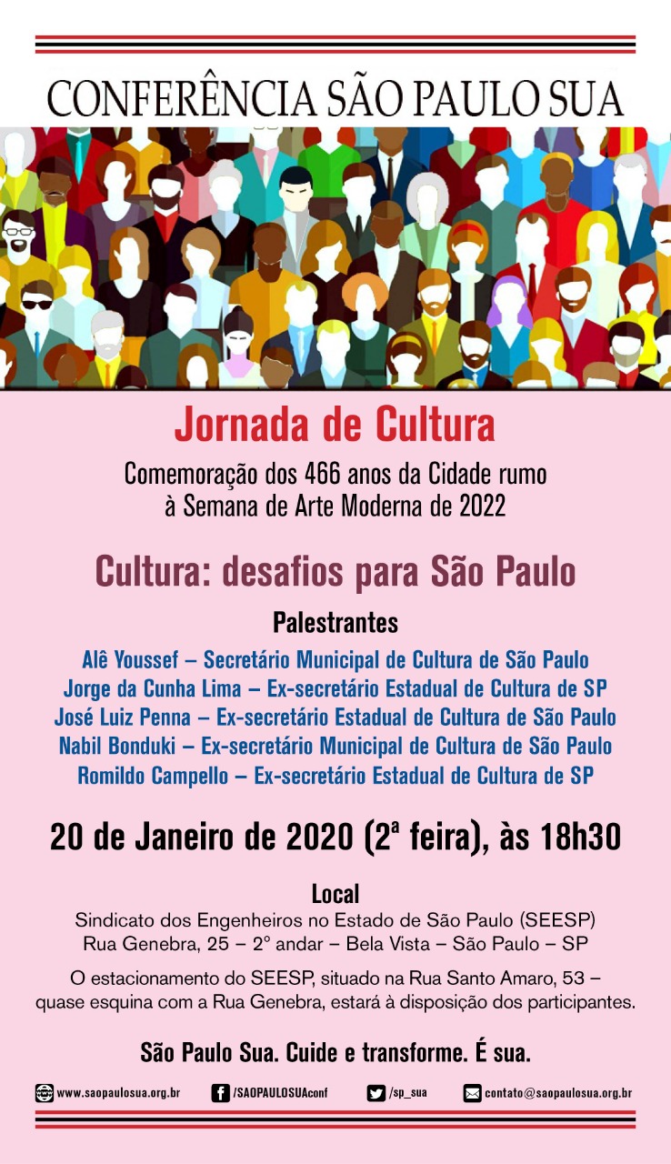 São Paulo Sua - folder