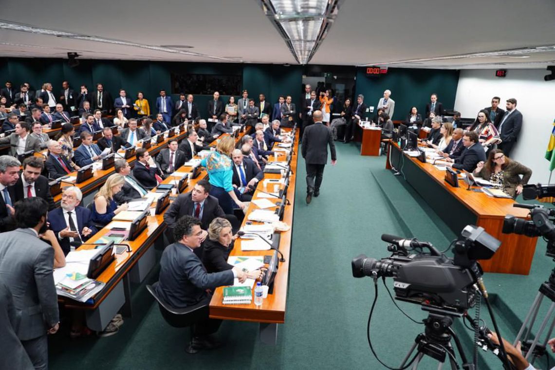 Votação da reforma da previdência. Foto: Agência Brasil
